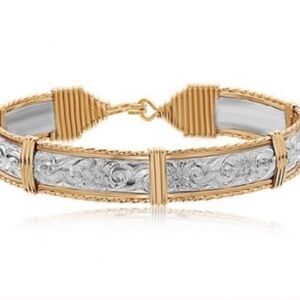 Ronaldo Angelina bracelet Sterling silver bar